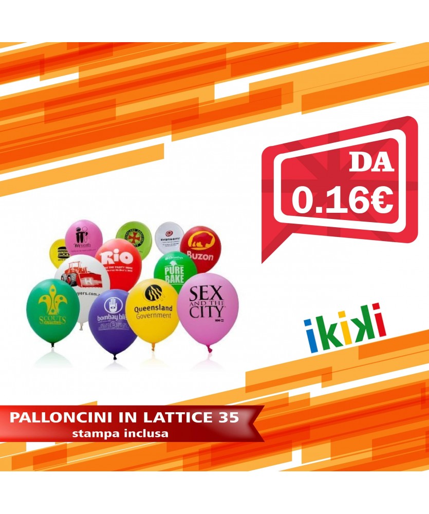 5 palloncini giganti in lattice celesti