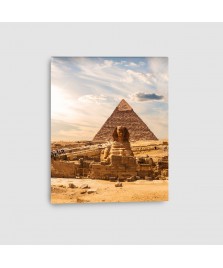 Quadro Egitto Piramidi Verticale