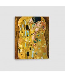 Bacio di Klimt - Quadro su Tela - Verticale
