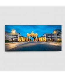 Berlino, Porta di Brandeburgo - Quadro su tela - Rettangolare