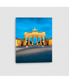 Berlino, Porta di Brandeburgo - Quadro su tela - Verticale