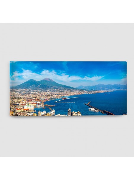 Napoli, Vesuvio - Quadro su tela - Rettangolare