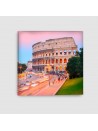 Roma, Colosseo - Quadro su tela - Quadrato