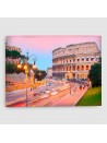 Roma, Colosseo - Quadro su tela - Rettangolare