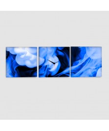 Astratto Fumo Blu - Quadro su tela - Composto