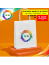 SHOPPER BAG - BUSTE PERSONALIZZATA MANICO RITORTO