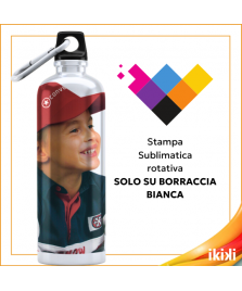 Borraccia in Alluminio - 500ml con Stampa Sublimatica Full Color